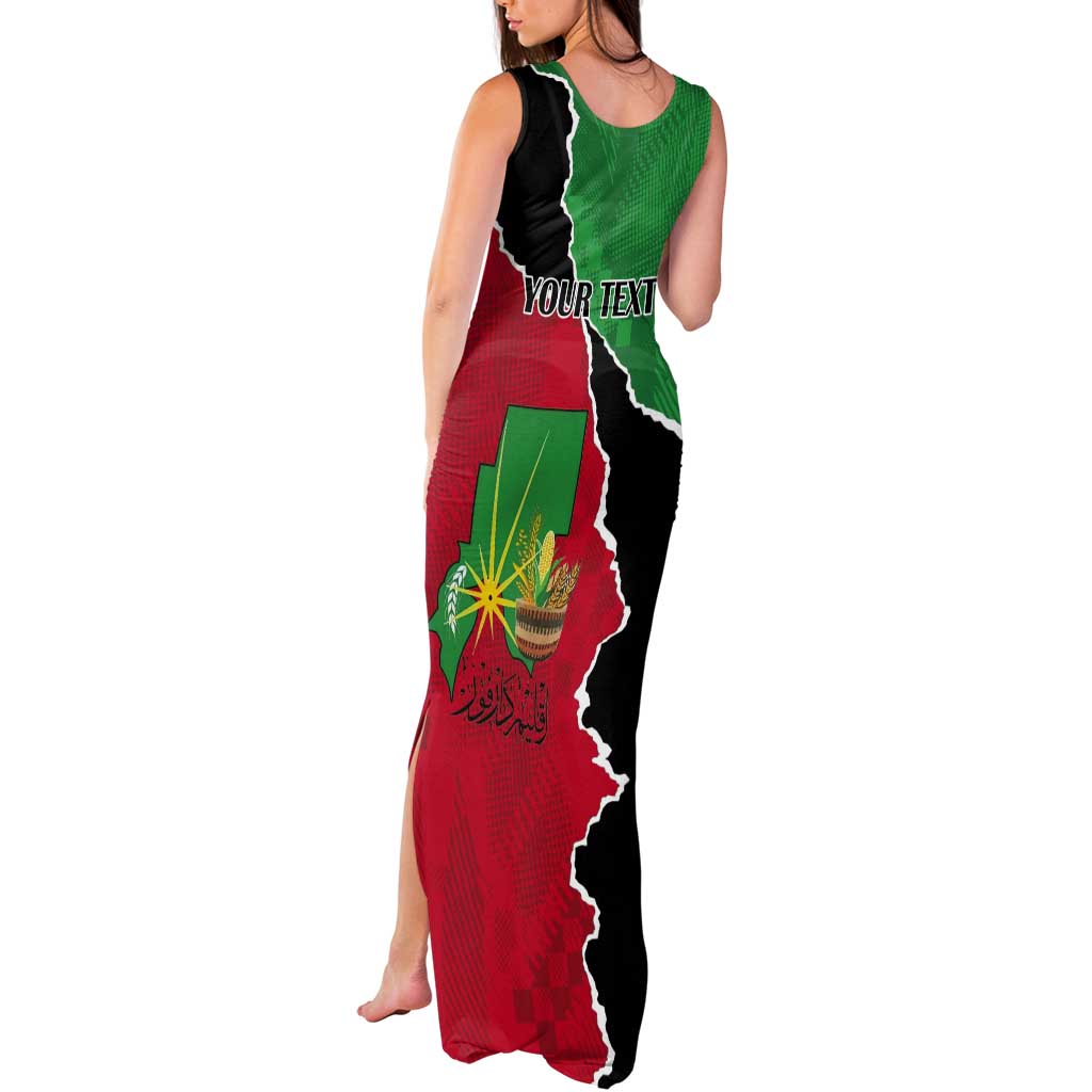Personalized Sudan Tank Maxi Dress Darfur Be Strong - Wonder Print Shop