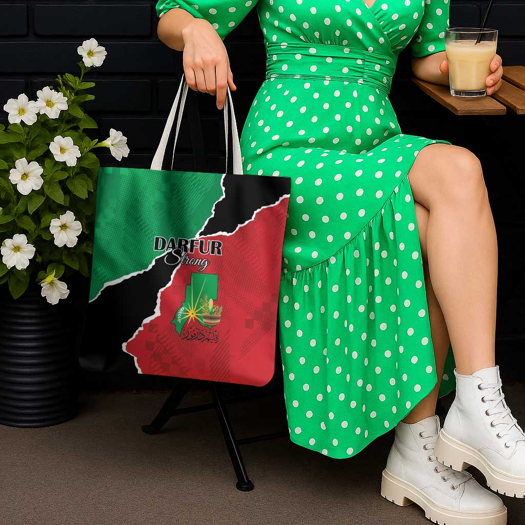 Sudan Tote Bag Darfur Be Strong - Wonder Print Shop