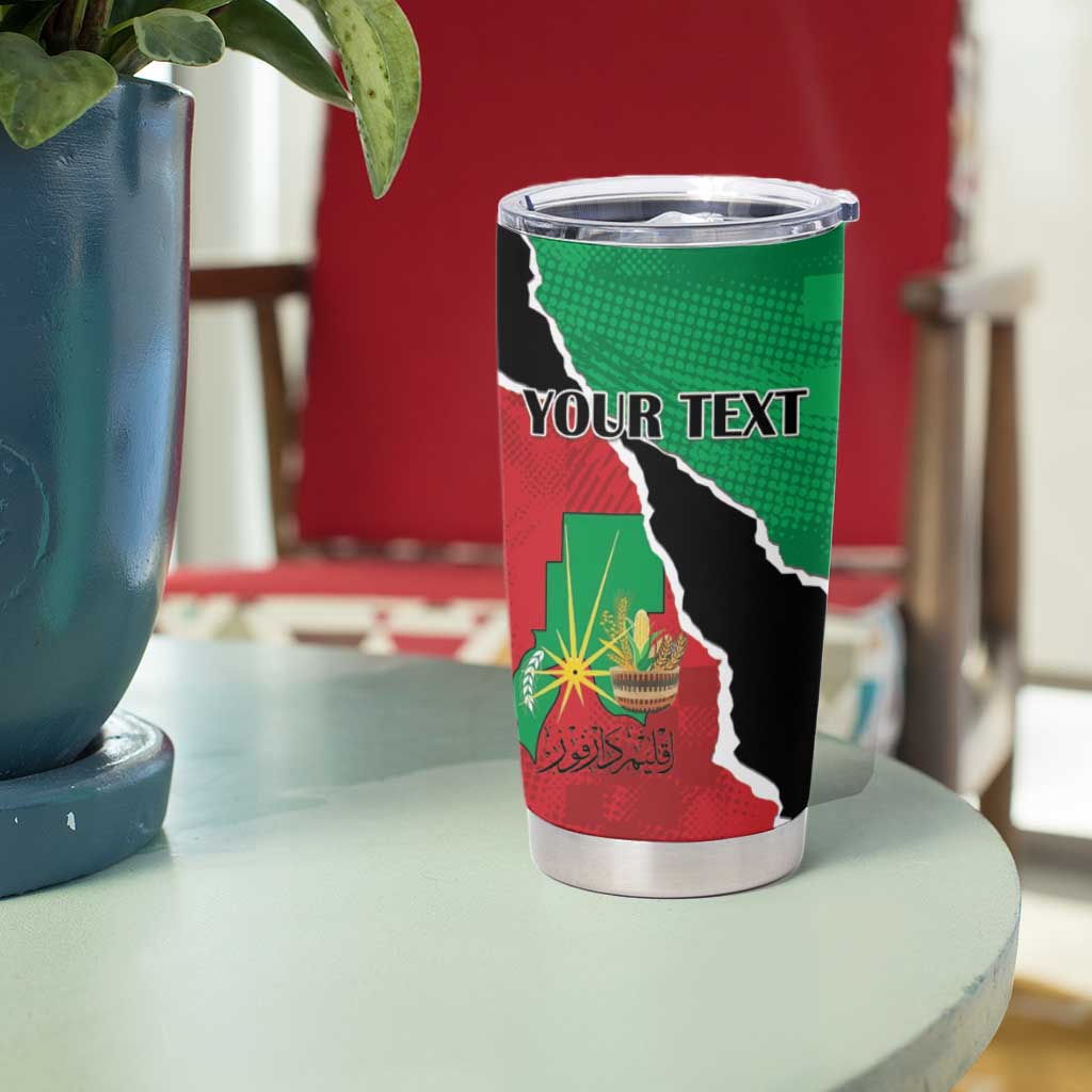 Personalized Sudan Tumbler Cup Darfur Be Strong - Wonder Print Shop