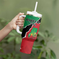 Personalized Sudan Tumbler With Handle Darfur Be Strong - Wonder Print Shop