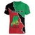 Personalized Sudan Women V-Neck T-Shirt Darfur Be Strong - Wonder Print Shop