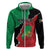 Personalized Sudan Zip Hoodie Darfur Be Strong - Wonder Print Shop