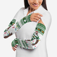 Zimbabwe Rugby Christmas Arm Sleeves The Sables Krismes Yakanaka - Wonder Print Shop
