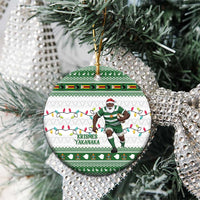 Zimbabwe Rugby Christmas Ceramic Ornament The Sables Krismes Yakanaka - Wonder Print Shop