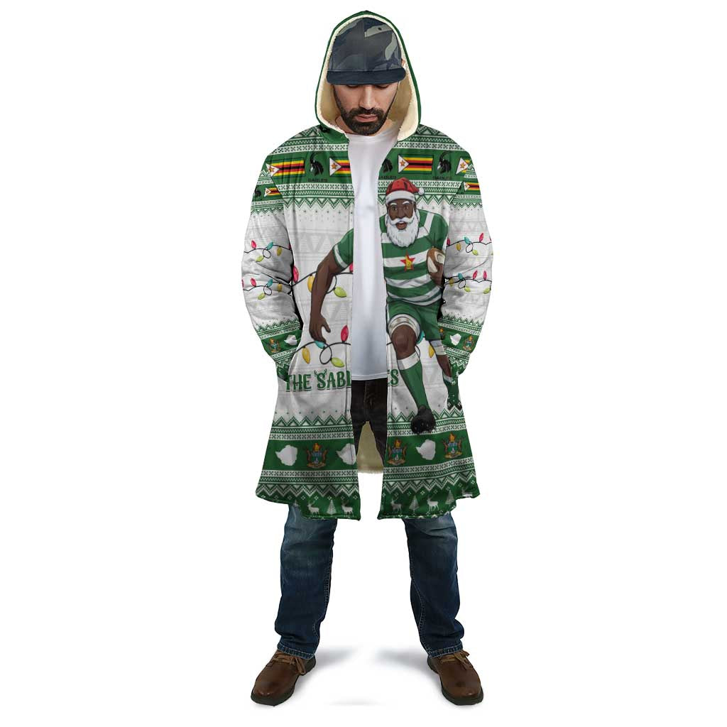 Zimbabwe Rugby Christmas Cloak The Sables Krismes Yakanaka - Wonder Print Shop