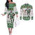 Zimbabwe Rugby Christmas Couples Matching Off The Shoulder Long Sleeve Dress and Long Sleeve Button Shirt The Sables Krismes Yakanaka - Wonder Print Shop