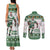 Zimbabwe Rugby Christmas Couples Matching Tank Maxi Dress and Long Sleeve Button Shirt The Sables Krismes Yakanaka - Wonder Print Shop