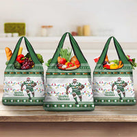 Zimbabwe Rugby Christmas Grocery Bag The Sables Krismes Yakanaka - Wonder Print Shop