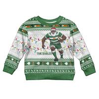 Zimbabwe Rugby Christmas Kid Ugly Christmas Sweater The Sables Krismes Yakanaka - Wonder Print Shop