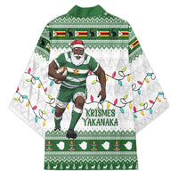 Zimbabwe Rugby Christmas Kimono The Sables Krismes Yakanaka - Wonder Print Shop