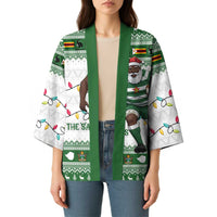 Zimbabwe Rugby Christmas Kimono The Sables Krismes Yakanaka - Wonder Print Shop