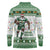 Zimbabwe Rugby Christmas Long Sleeve Polo Shirt The Sables Krismes Yakanaka - Wonder Print Shop