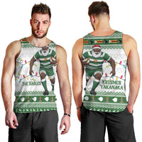Zimbabwe Rugby Christmas Men Tank Top The Sables Krismes Yakanaka - Wonder Print Shop