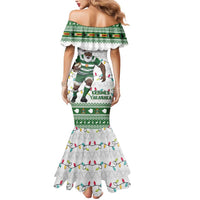 Zimbabwe Rugby Christmas Mermaid Dress The Sables Krismes Yakanaka - Wonder Print Shop