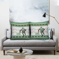 Zimbabwe Rugby Christmas Pillow Cover The Sables Krismes Yakanaka - Wonder Print Shop