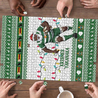 Zimbabwe Rugby Christmas Puzzle The Sables Krismes Yakanaka - Wonder Print Shop