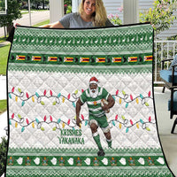 Zimbabwe Rugby Christmas Quilt The Sables Krismes Yakanaka - Wonder Print Shop