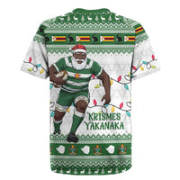 Zimbabwe Rugby Christmas Rugby Jersey The Sables Krismes Yakanaka - Wonder Print Shop