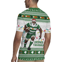 Zimbabwe Rugby Christmas Rugby Jersey The Sables Krismes Yakanaka - Wonder Print Shop