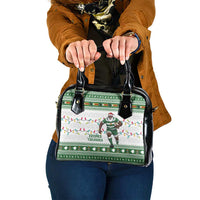 Zimbabwe Rugby Christmas Shoulder Handbag The Sables Krismes Yakanaka - Wonder Print Shop