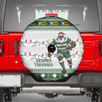 Zimbabwe Rugby Christmas Spare Tire Cover The Sables Krismes Yakanaka - Wonder Print Shop