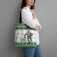 Zimbabwe Rugby Christmas Tote Bag The Sables Krismes Yakanaka - Wonder Print Shop