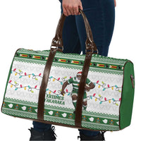 Zimbabwe Rugby Christmas Travel Bag The Sables Krismes Yakanaka - Wonder Print Shop