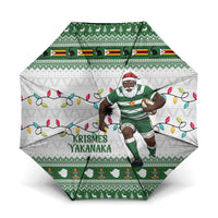 Zimbabwe Rugby Christmas Umbrella The Sables Krismes Yakanaka - Wonder Print Shop