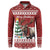 Personalized Canada Christmas Button Sweatshirt Merry Christmoose - Wonder Print Shop