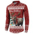 Personalized Canada Christmas Button Sweatshirt Merry Christmoose - Wonder Print Shop