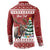 Personalized Canada Christmas Button Sweatshirt Merry Christmoose - Wonder Print Shop