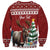 Personalized Canada Christmas Sweatshirt Merry Christmoose - Wonder Print Shop