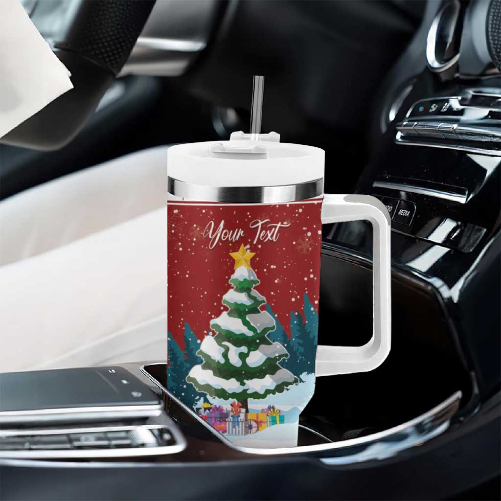 Personalized Canada Christmas Tumbler With Handle Merry Chistmoose - Wonder Print Shop