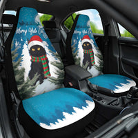 Iceland Christmas Car Seat Cover Merry Yule Cat - Wonder Print Shop