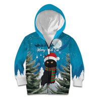 Iceland Christmas Kid Hoodie Merry Yule Cat - Wonder Print Shop
