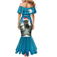 Iceland Christmas Mermaid Dress Merry Yule Cat - Wonder Print Shop