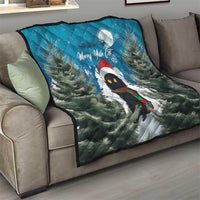 Iceland Christmas Quilt Merry Yule Cat - Wonder Print Shop