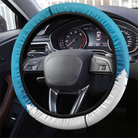 Iceland Christmas Steering Wheel Cover Merry Yule Cat - Wonder Print Shop
