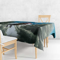 Iceland Christmas Tablecloth Merry Yule Cat - Wonder Print Shop