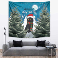 Iceland Christmas Tapestry Merry Yule Cat - Wonder Print Shop