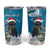 Iceland Christmas Tumbler Cup Merry Yule Cat - Wonder Print Shop