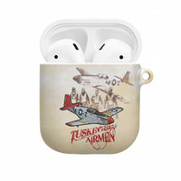 Tuskegee Red Tails Airmen AirPods Case History Aviator Heroes Retro Style - Wonder Print Shop