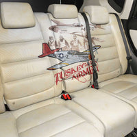 Tuskegee Red Tails Airmen Back Car Seat Cover History Aviator Heroes Retro Style - Wonder Print Shop