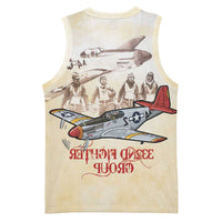 Tuskegee Red Tails Airmen Basketball Jersey History Aviator Heroes Retro Style - Wonder Print Shop