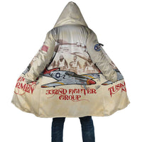 Tuskegee Red Tails Airmen Cloak History Aviator Heroes Retro Style - Wonder Print Shop