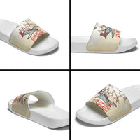 Tuskegee Red Tails Airmen Slide Sandals History Aviator Heroes Retro Style - Wonder Print Shop