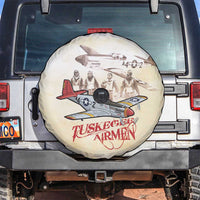 Tuskegee Red Tails Airmen Spare Tire Cover History Aviator Heroes Retro Style - Wonder Print Shop