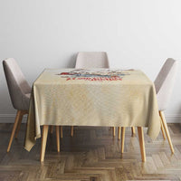 Tuskegee Red Tails Airmen Tablecloth History Aviator Heroes Retro Style - Wonder Print Shop