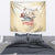Tuskegee Red Tails Airmen Tapestry History Aviator Heroes Retro Style - Wonder Print Shop
