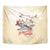 Tuskegee Red Tails Airmen Tapestry History Aviator Heroes Retro Style - Wonder Print Shop